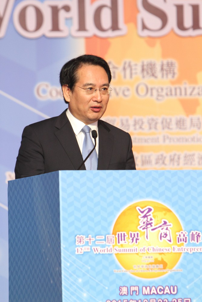 中國國務院僑務辦公室副主任譚天星先生致辭