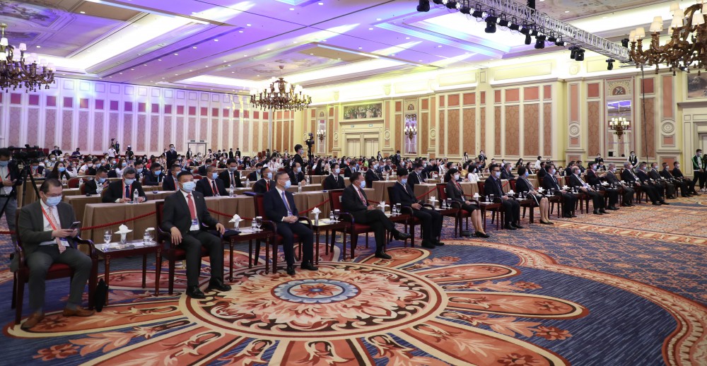 第十七屆世界華商高峰會開幕典禮一景